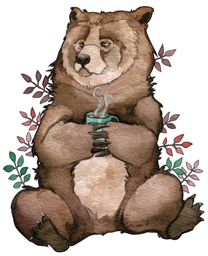 Coffee Brown Bear