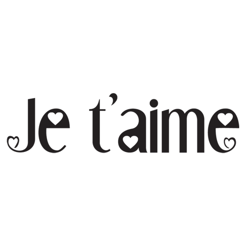 Je t'aime